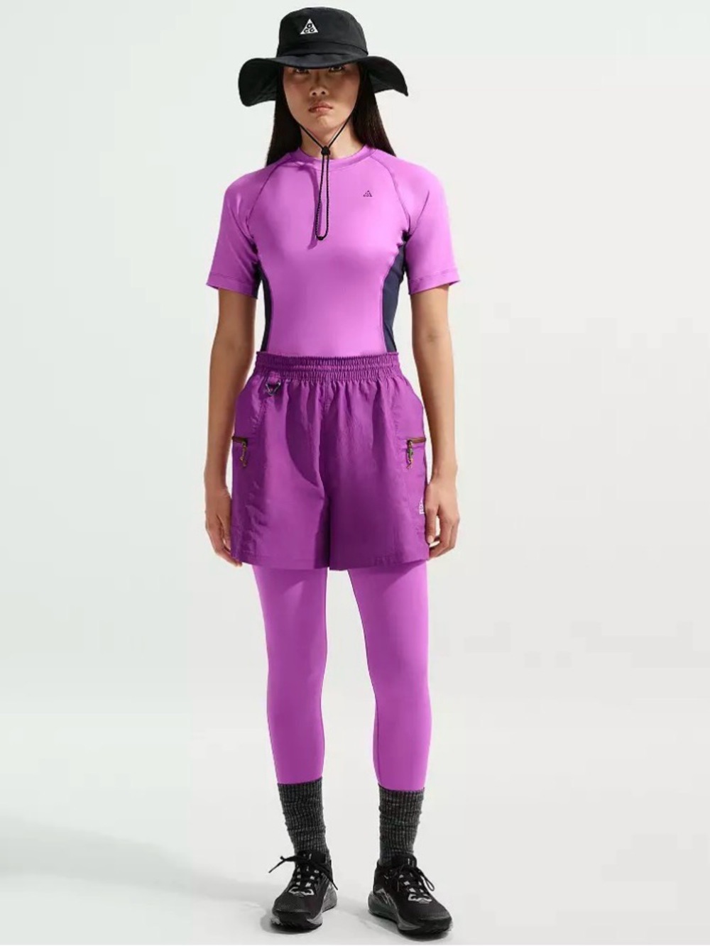 Nike Women's ACG Wildsee Dri-FIT Short-Sleeve Base Layer Top Size Small $60 NWT